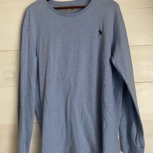 Polo Ralph Lauren Men's Blue Long Sleeve Shirt Size XL